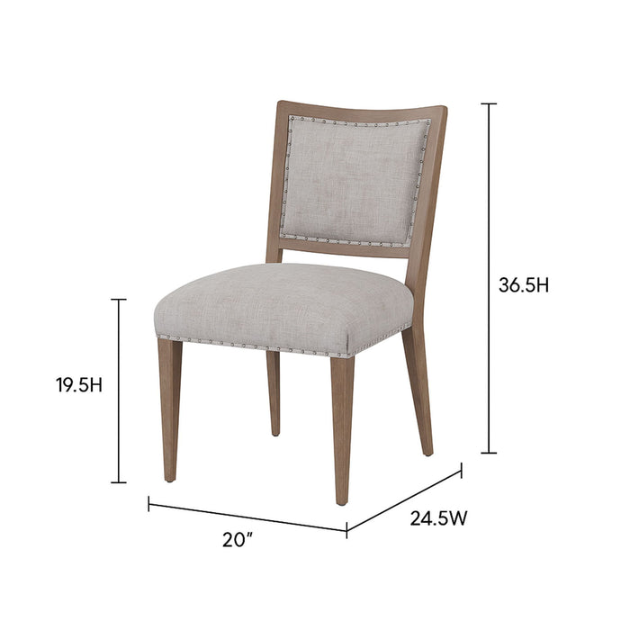 Oversized Side Dining Chair (Set of 2) - Sand