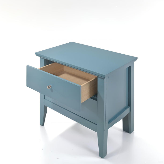 English Dovetailed Drawers Nightstand