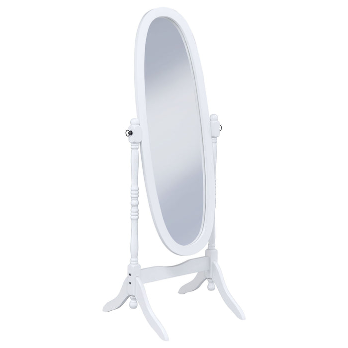 Dunne - Cheval Mirror With Oval Frame