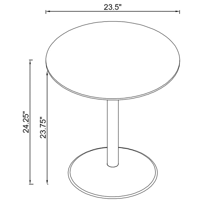 Turpin - Table With Round Top