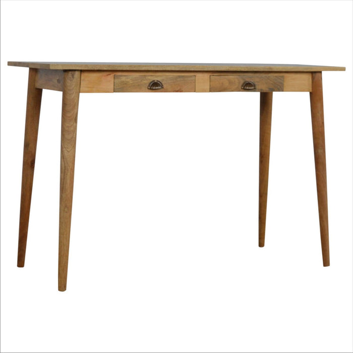 2 Drawer Writing Desk - Oak