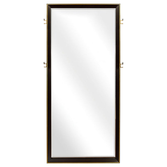 Prescott - Floor Mirror With Full Length Reflection - Brown