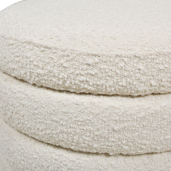 Fuji - Oversized Round Storage Ottoman