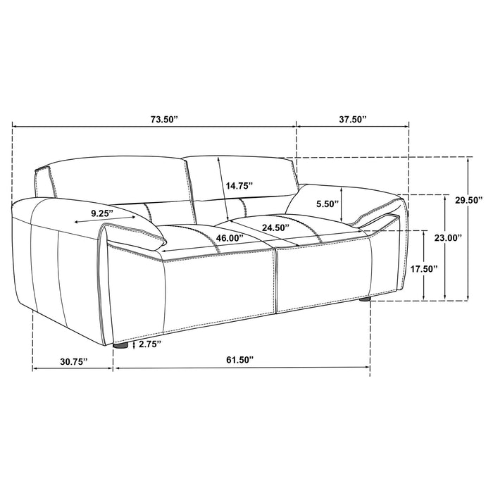 Hudson - Loveseat