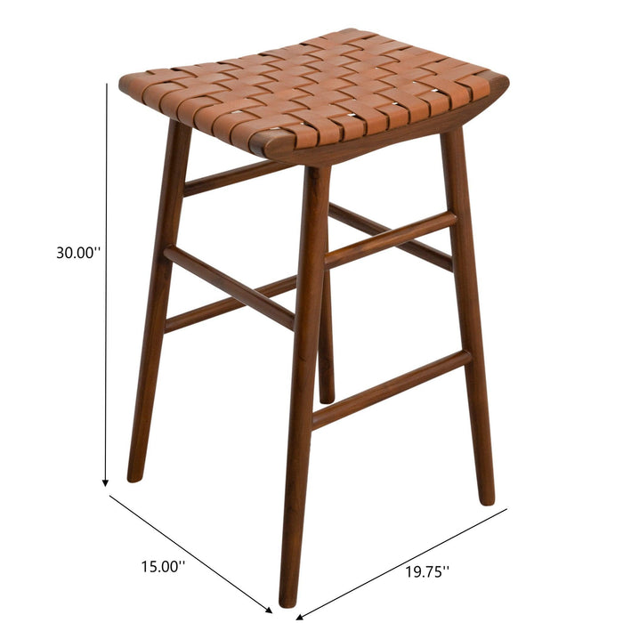 Maya - Stool - Rustic / Tan