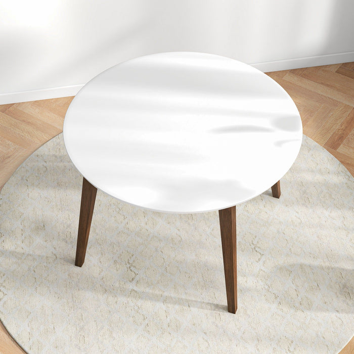 Paloma - Dining Table - Brown / White