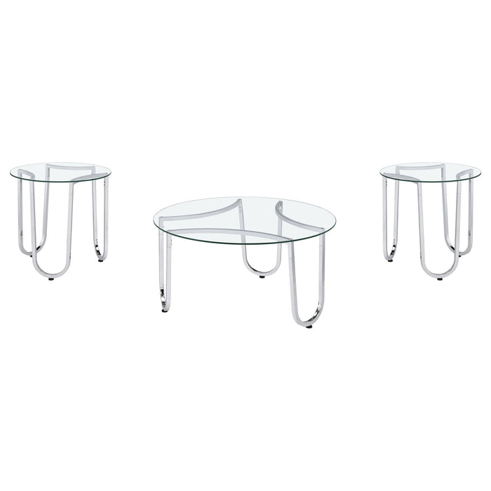 Dutton - Round Coffee Table Set