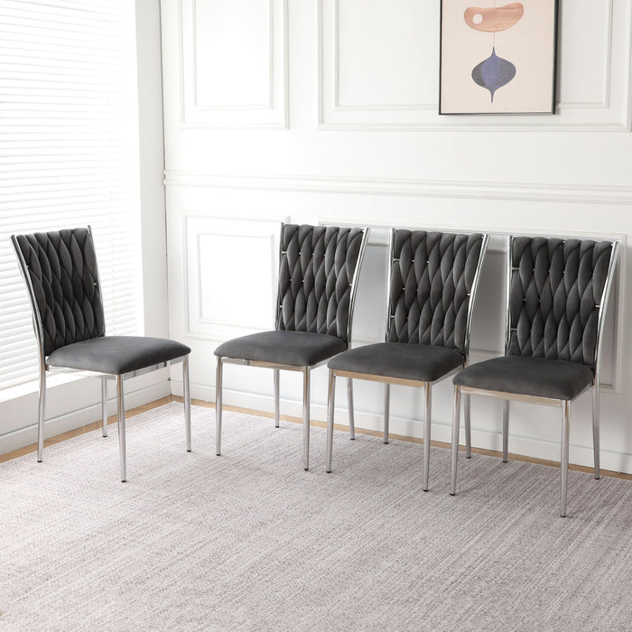 Modern Dining Chair Set For Dining Room