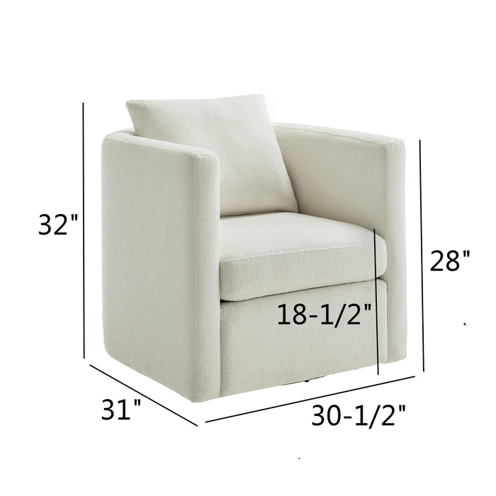 Sutton - Swivel Barrel Chair