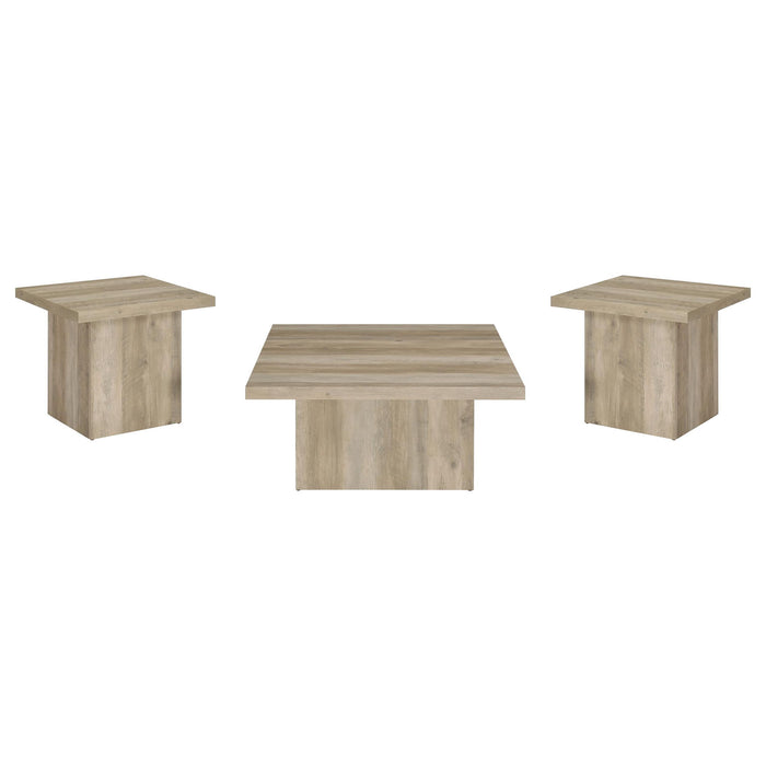 Eldridge - Coffee Table Set With Square Tops