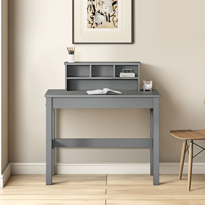Logan - Writing Desk - Gray