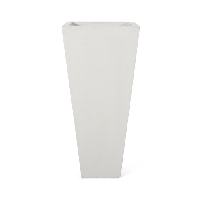 Outdoor Modern Cast Stone Planter