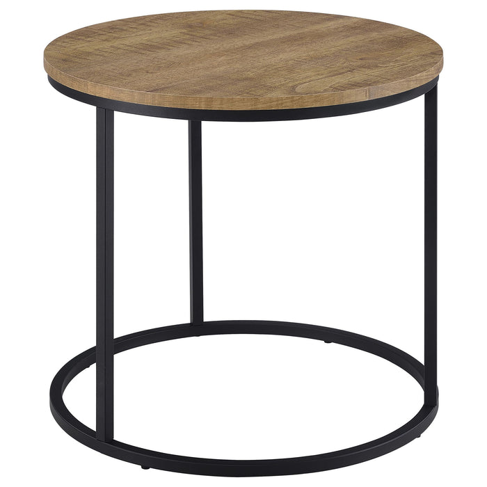 Arrize - Round Side End Table - Mango Color