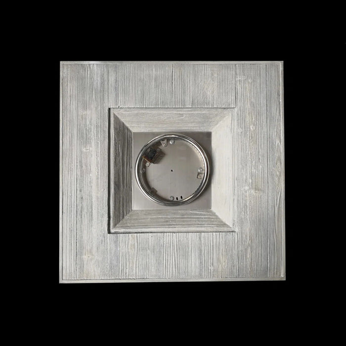 Reinforced Propane Fire Pit Table - Black / Gray