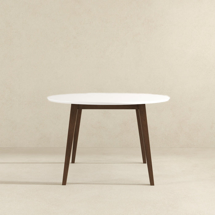 Paloma - Dining Table - Brown / White