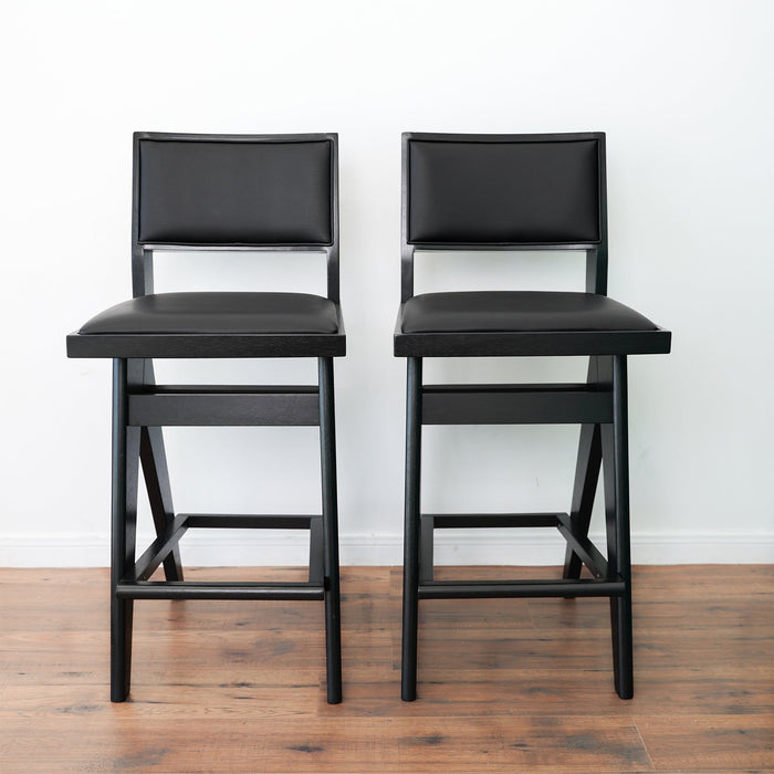 Keira - Bar Stool (Set of 2) - Black