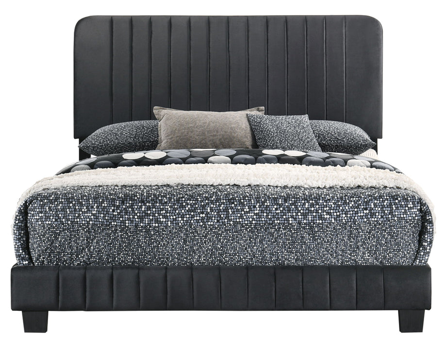 Channel Tufted Bed