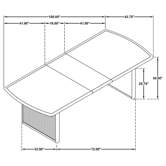 Ennis - Extension Leaf Dining Table Set With Chairs