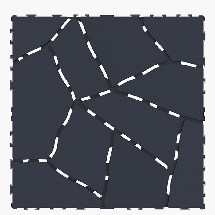 Stone Style Patio Deck Tiles Diy Interlocking Floor Tiles