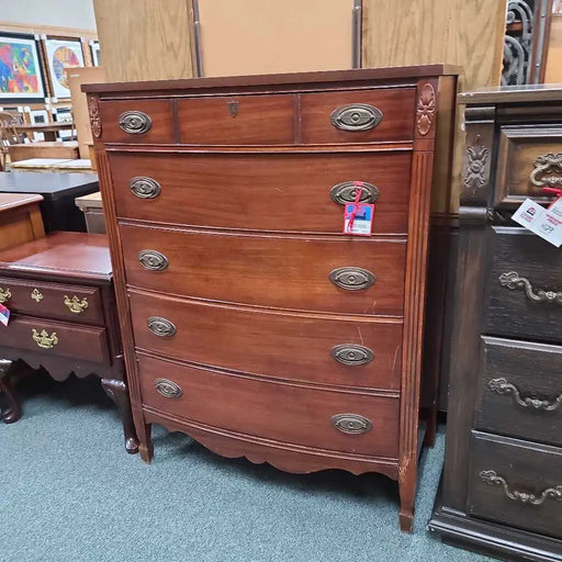 ANTIQUE TALLBOY DRESSER TH Rock's Consign Furniture Reno