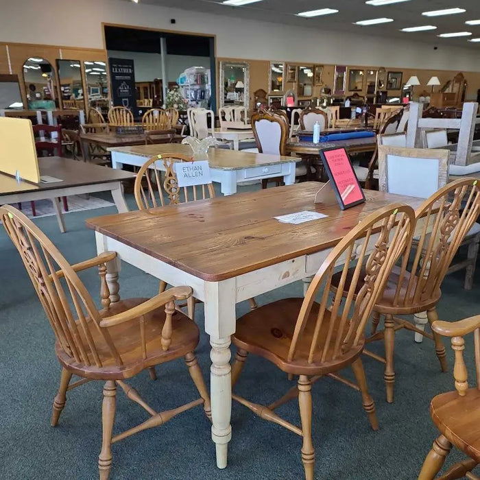 ETHAN ALLEN SET OF 5 CHAIRS BKH Rock's Consign Furniture Reno