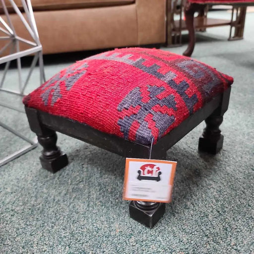 FOOTSTOOL BL Rock's Consign Furniture Reno