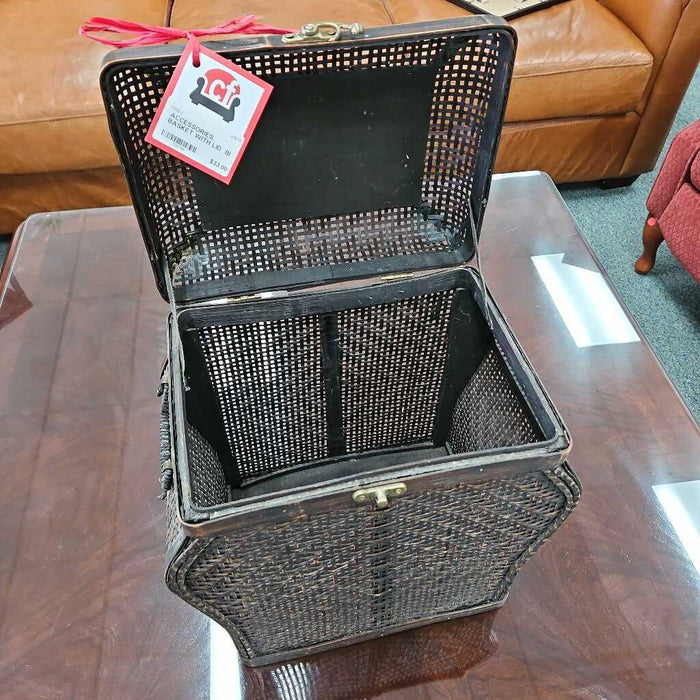 BASKET WITH LID BI