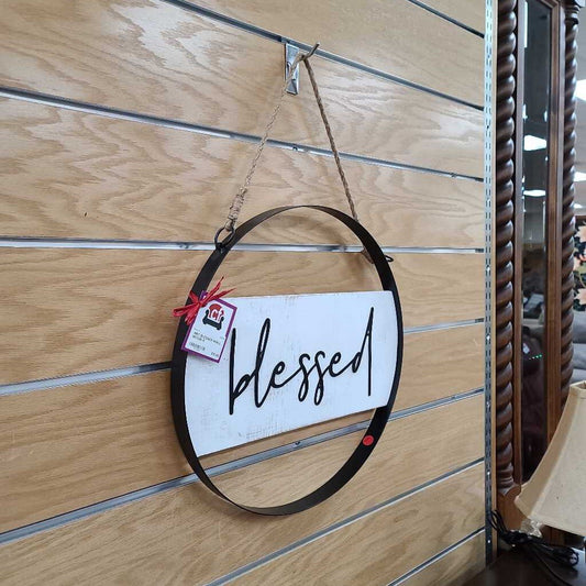 BLESSED WALL DECOR K