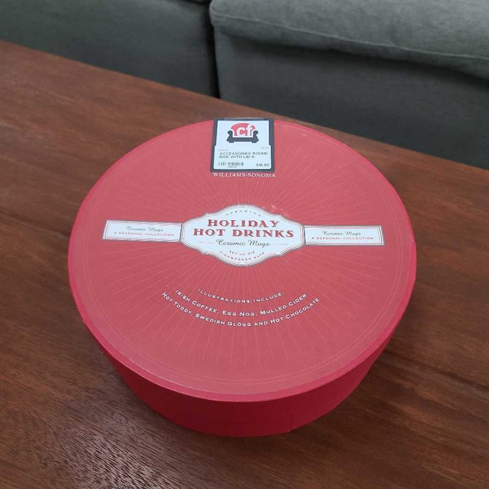 ROUND BOX WITH LID K