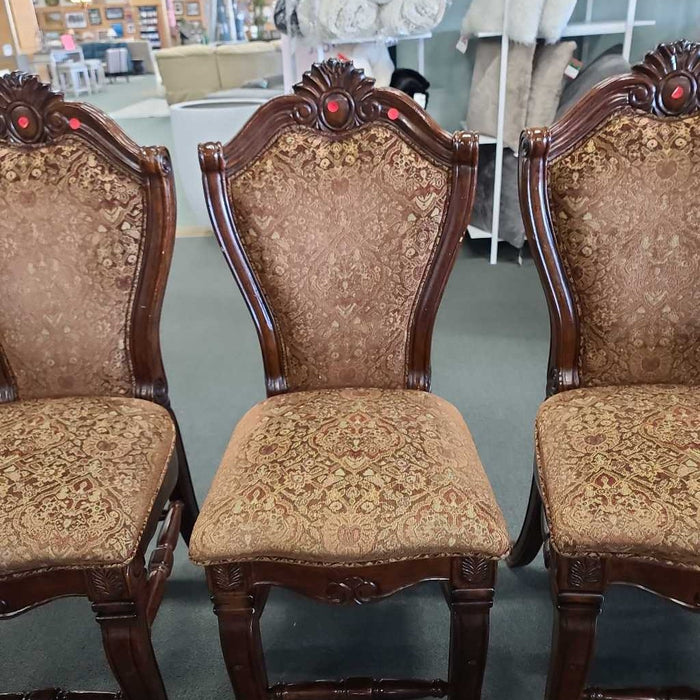 SET OF 3 24" AICO STOOLS AHH