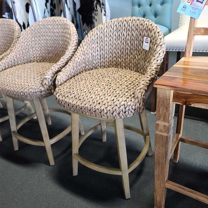 SET OF 4 26"POTTERY BARN STOOLS