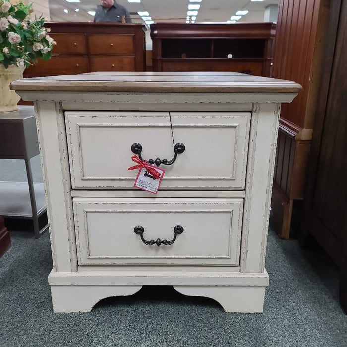 BROLLYN TWO DRAWER NIGHTSTAND