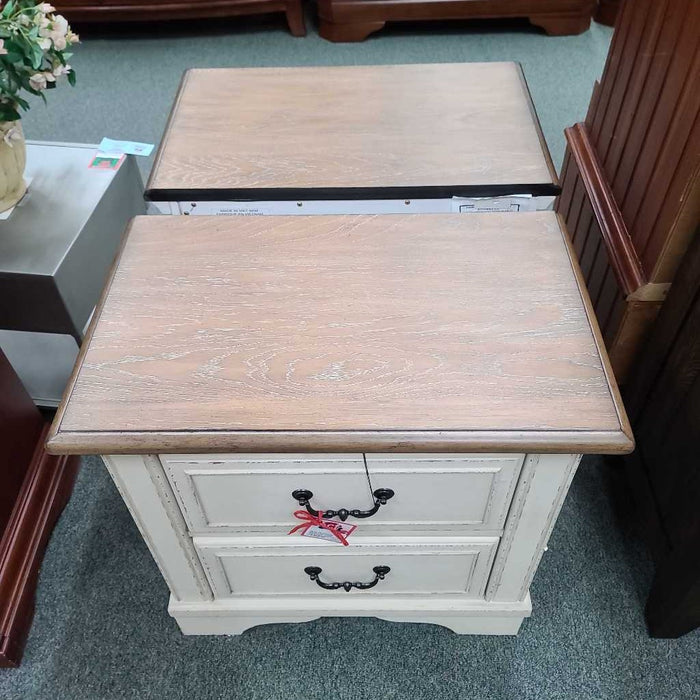 BROLLYN TWO DRAWER NIGHTSTAND