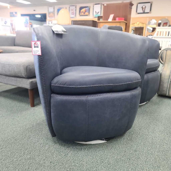 KIERREYS SWIVEL CHAIR OCEAN