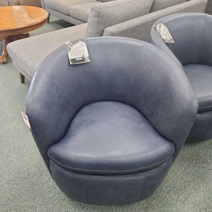 KIERREYS SWIVEL CHAIR OCEAN