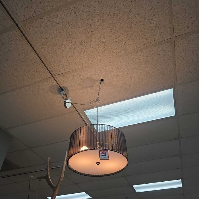 ROUND BLACK CHANDELIER ML