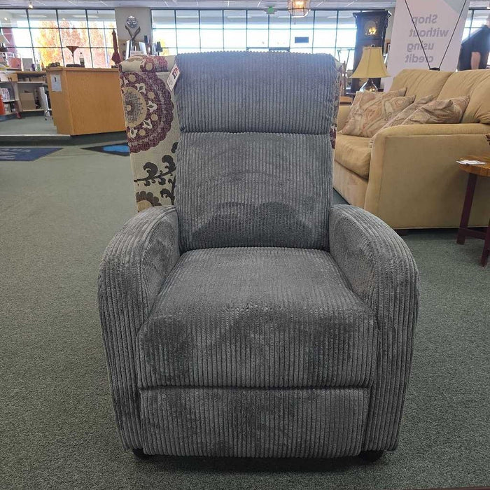 DARK GRAY PUSH BACK RECLINER