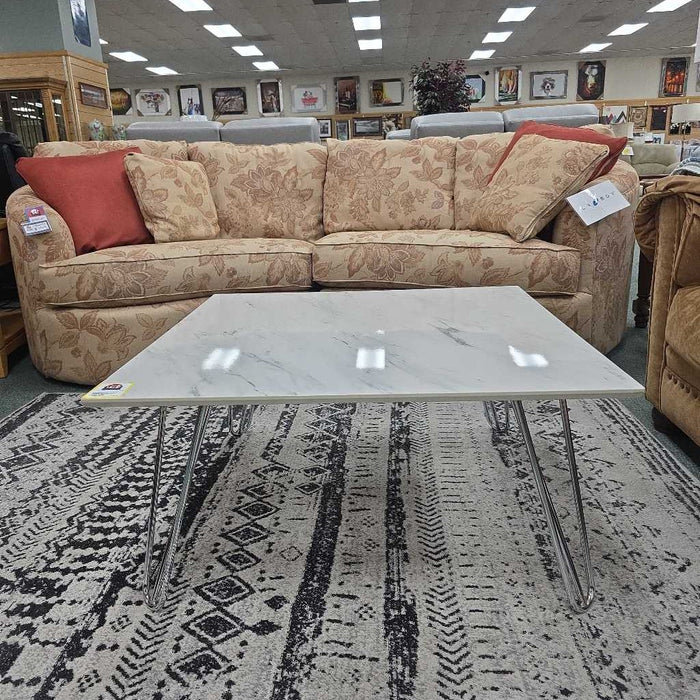 FAUX MARBLE COFFEE TABLE SK