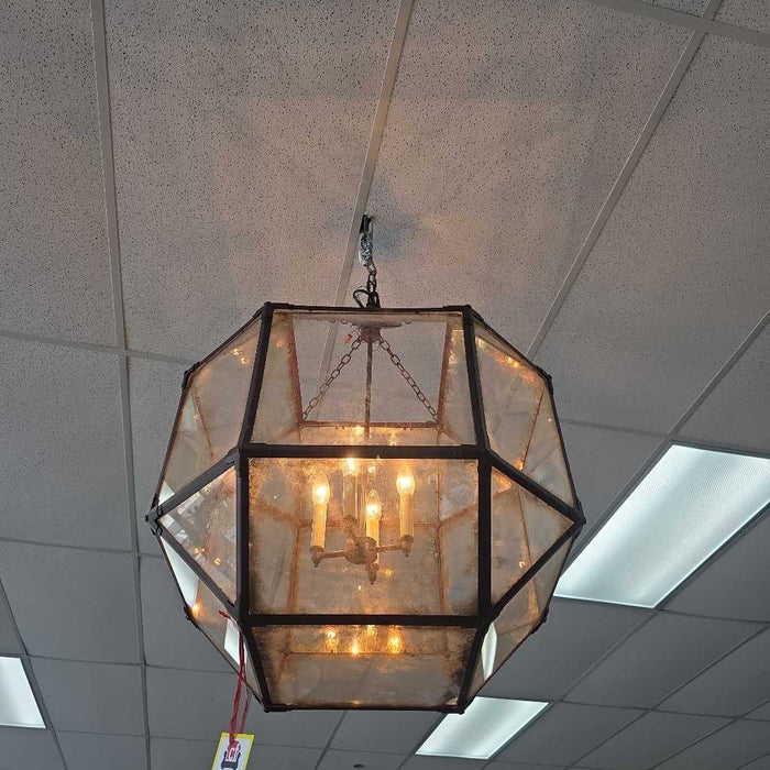 GLASS CHANDELIER BAH