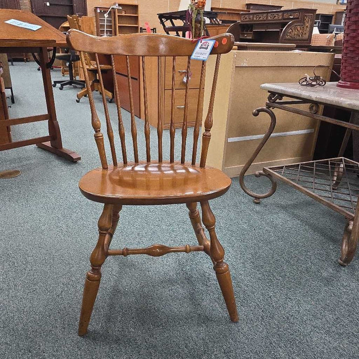 WOOD ACCENT CHAIR AT