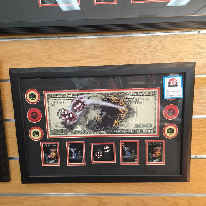 $100 WITH DICE BAH