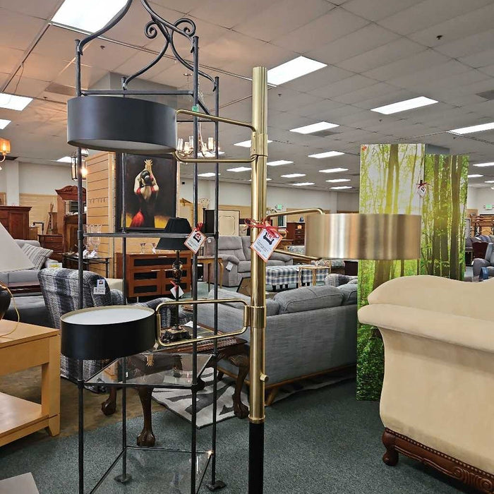 BLACK & GOLD LAMP LAH