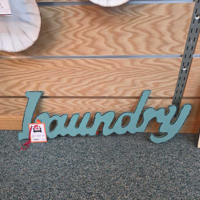 "LAUNDRY" SIGN BA