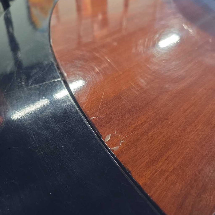 TABLE WITH LAZY SUSAN & 8 CHAIRS SKH