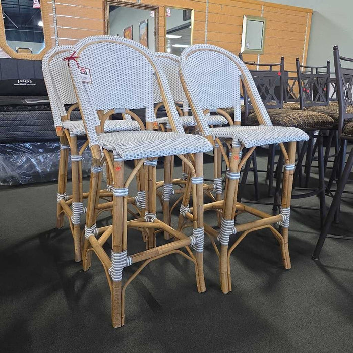 SET OF 4 SERENA AND LILY STOOLS ATH