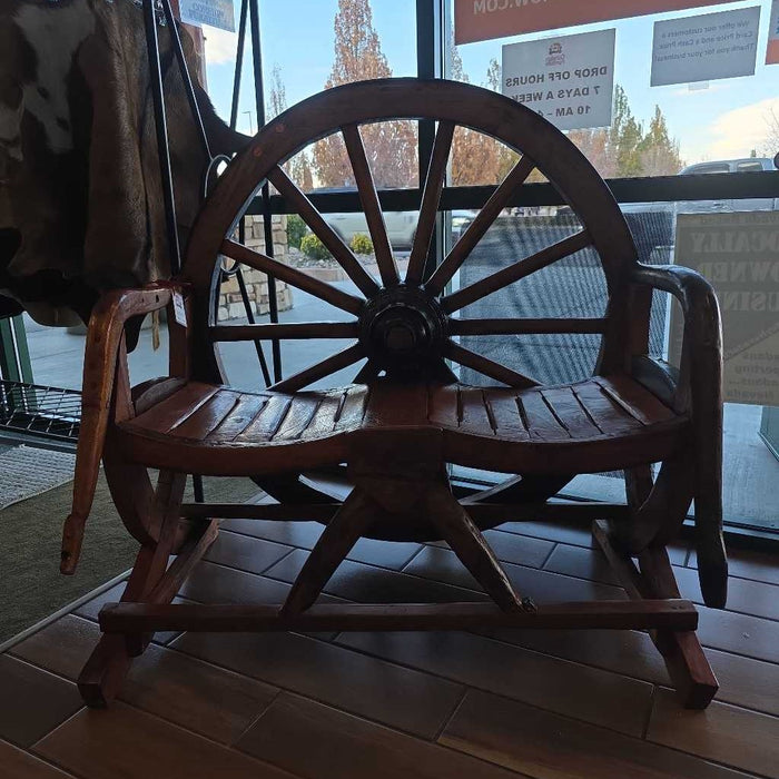 WAGON WHELL BENCH BTH
