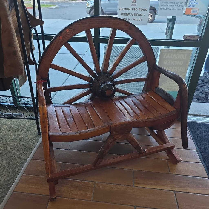 WAGON WHELL BENCH BTH