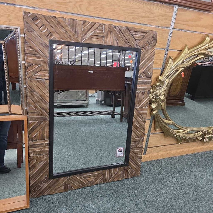 UTTERMOST WOOD FRAME MIRROR BAH