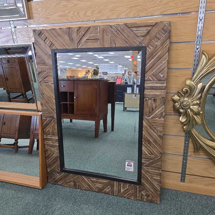 UTTERMOST WOOD FRAME MIRROR BAH