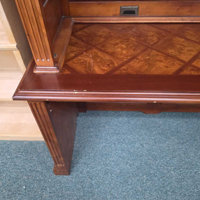 2 PIECE DESK WITH HUTCH BST